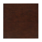 Mesa de Noche/Auxiliar Compacta de Madera de Estilo Moderno de Mediados de Siglo con 2 Cajones