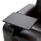 Sillón reclinable eléctrico con puerto de carga USB, bandeja giratoria y portavasos