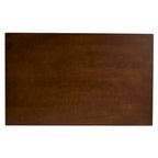 Mesa de comedor rectangular de madera de estilo moderno de mediados de siglo – Capacidad para 4 personas, acabado en nogal