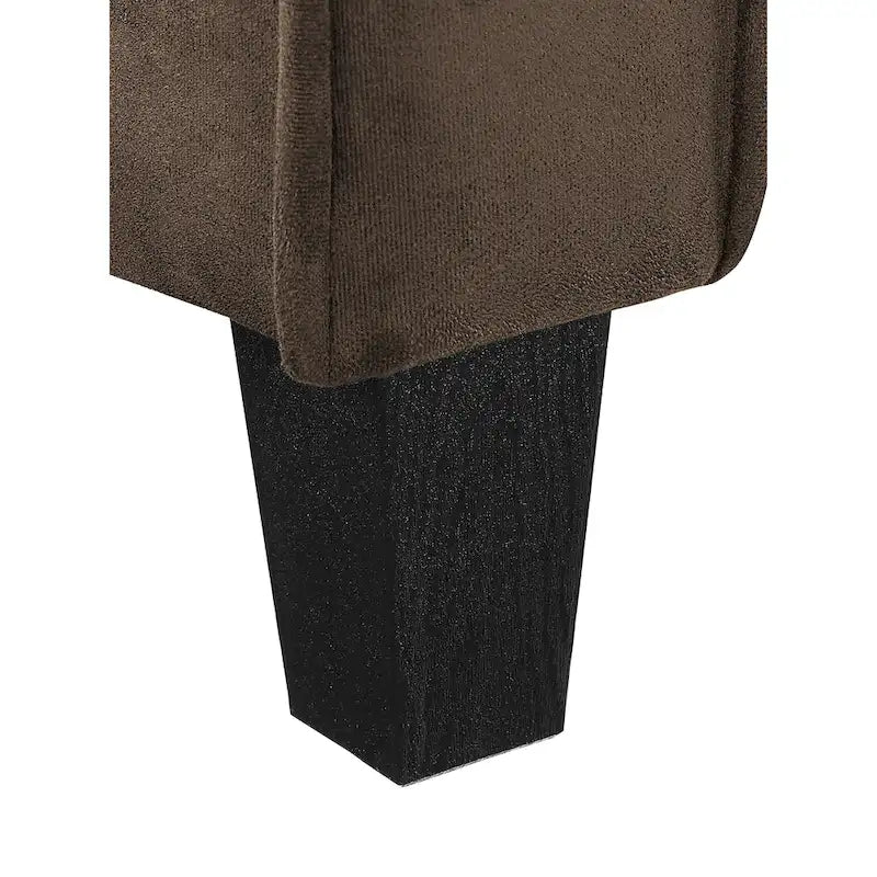 Sofá de dos plazas de microfibra con respaldo capitoné, disponible en 5 colores