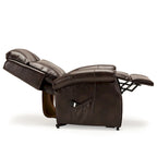 Sillón Reclinable Tradicional con Elevación Asistida – Piel Sintética, 3 Posiciones, 5 Colores