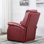 Sillón Reclinable Tradicional con Elevación Asistida – Piel Sintética, 3 Posiciones, 5 Colores