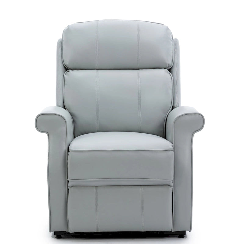 Sillón Reclinable Tradicional con Elevación Asistida – Piel Sintética, 3 Posiciones, 5 Colores