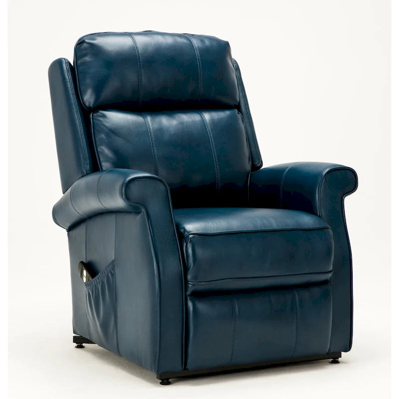 Sillón Reclinable Tradicional con Elevación Asistida – Piel Sintética, 3 Posiciones, 5 Colores