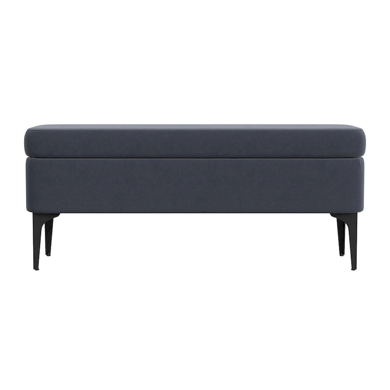 Banco moderno de almacenamiento de 42" con tapa elevable – Múltiples opciones de tapizado