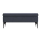 Banco moderno de almacenamiento de 42" con tapa elevable – Múltiples opciones de tapizado