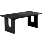 Mesa de comedor rectangular blanca de 70.89" – Con capacidad para 6-8 personas, MDF resistente a los arañazos