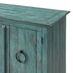 Mueble de TV de madera maciza de 65" – Centro multimedia rústico estilo granja, 5 colores