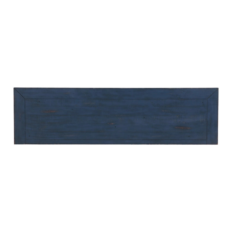 Mueble de TV de madera maciza de 65" – Centro multimedia rústico estilo granja, 5 colores