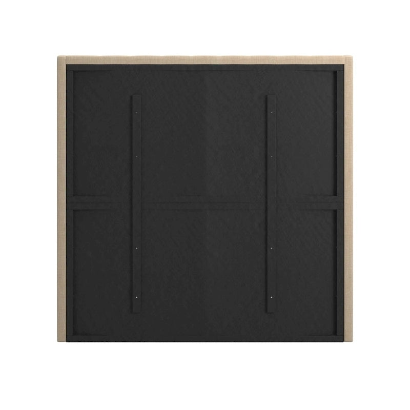 Cabecero tapizado Wingback con botones decorativos – Elegante acento para el dormitorio