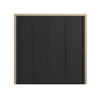 Cabecero tapizado Wingback con botones decorativos – Elegante acento para el dormitorio