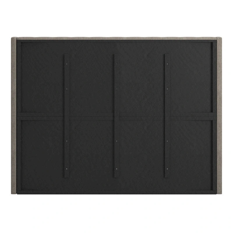 Cabecero tapizado Wingback con botones decorativos – Elegante acento para el dormitorio