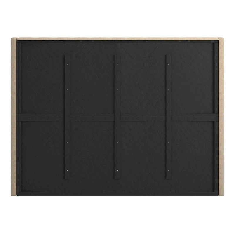 Cabecero tapizado Wingback con botones decorativos – Elegante acento para el dormitorio