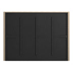 Cabecero tapizado Wingback con botones decorativos – Elegante acento para el dormitorio