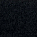 Sillón para invitados de piel sintética y estructura con acabado negro