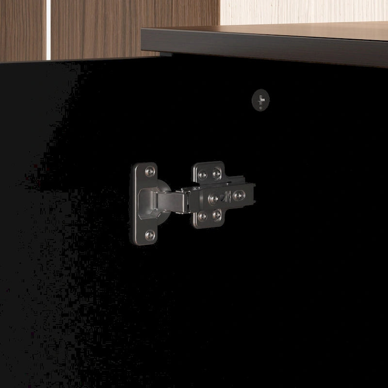 Escritorio de oficina de altura ajustable de 63" – Ergonómico para sentarse y levantarse con almacenamiento
