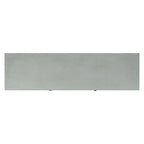 Mesa consola rústica con 2 cajones y 2 puertas – 119 cm de ancho, 4 acabados