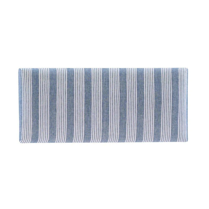 Banco tapizado con conchas marinas para entrada - Madera de mango, capacidad de 400 lb