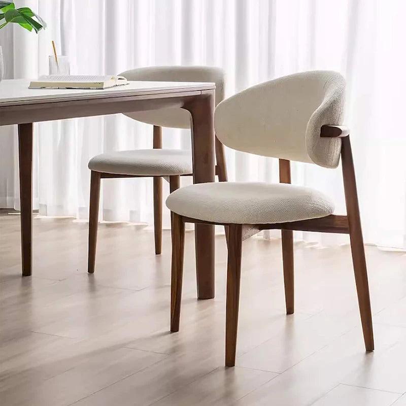 Mesa de comedor redonda moderna – Encimera de piedra sinterizada blanca y pedestal de carbono bronce